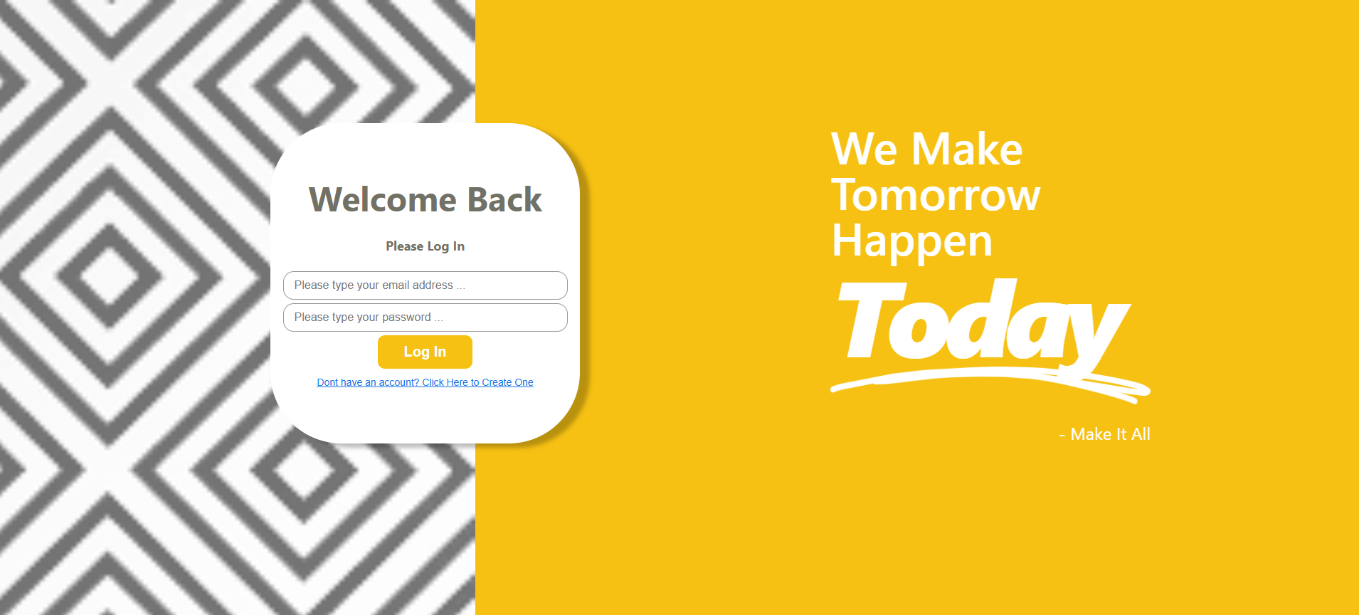 Make it All Login